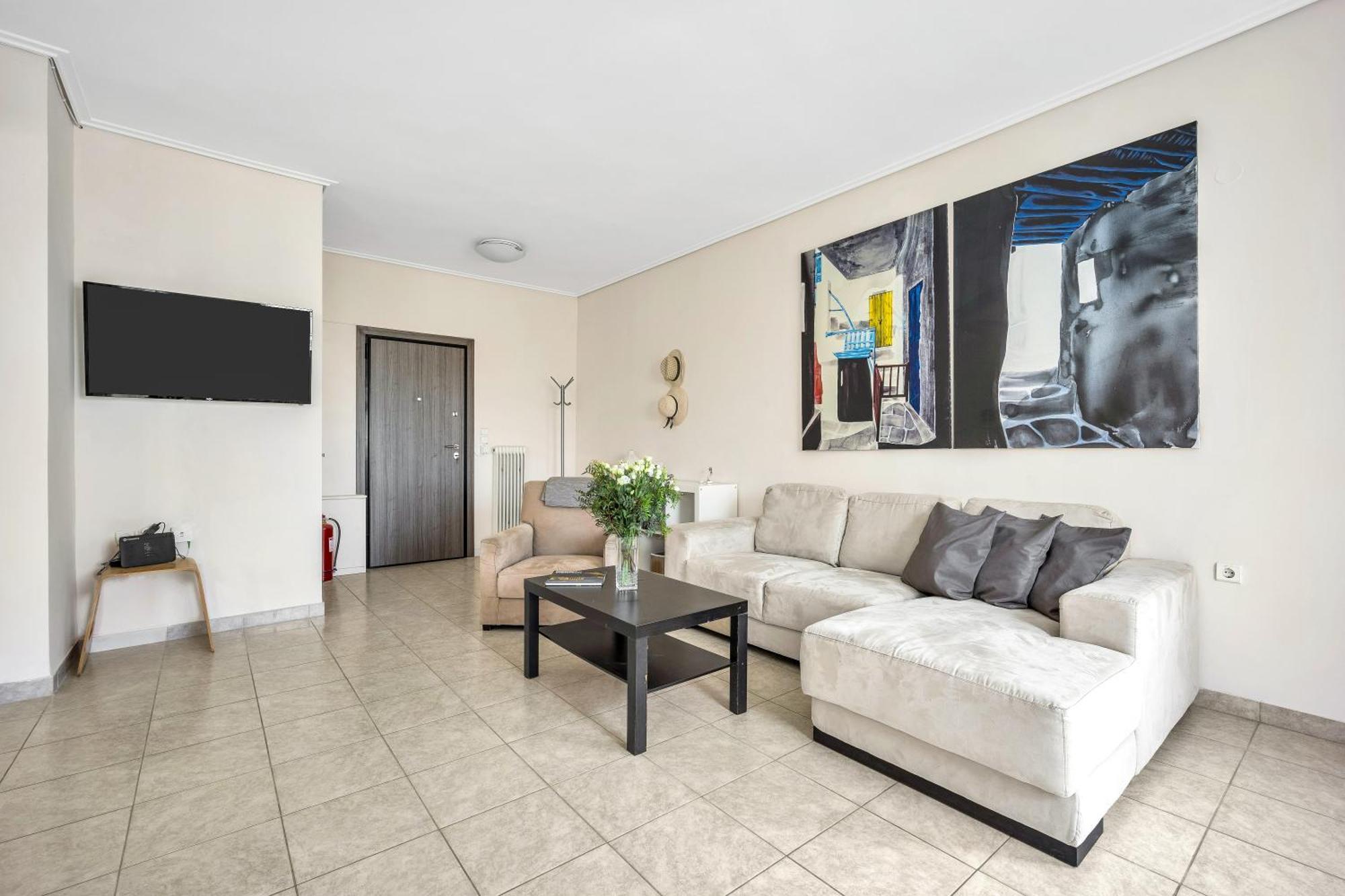 Fabulous Central Apartment Close To The Sea! Chalkís Eksteriør bilde